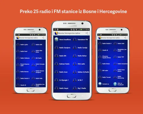 Bosnia-herzegovina radios android App screenshot 4