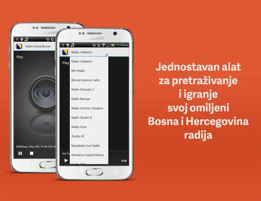 Bosnia-herzegovina radios android App screenshot 5